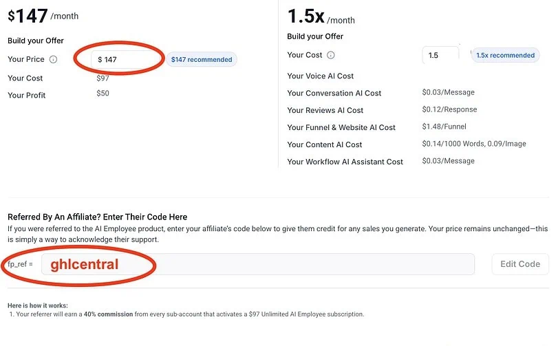 AI Employee Code - Go HighLevel AI Employee Review Summer of AI